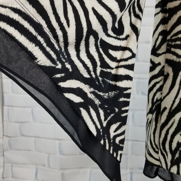 Alfani sz xl animal print stretch knit top - Picture 6 of 8